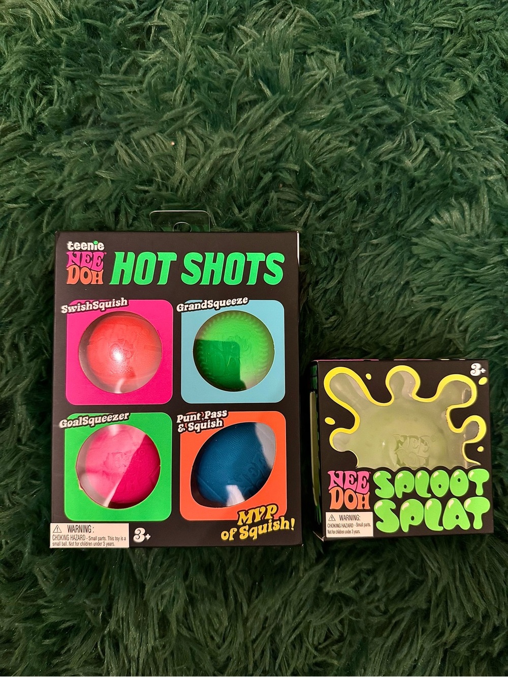 Needoh Sploot Splat & Teenie Hot Shot Bundle | Viral Tiktok Toys